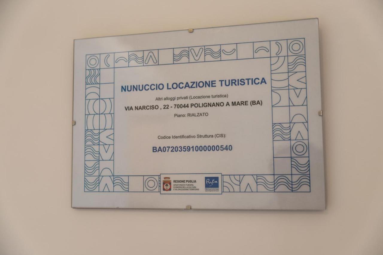 Nunuccio - Locazione Turistica Διαμέρισμα Polignano a Mare Εξωτερικό φωτογραφία